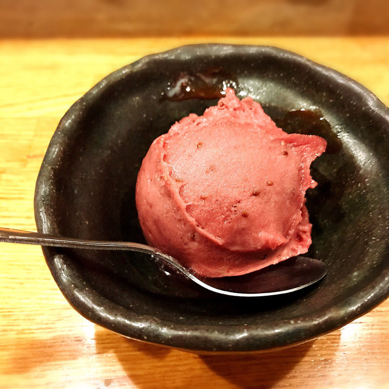 シャーベット(恵比寿 牛たん 英司)