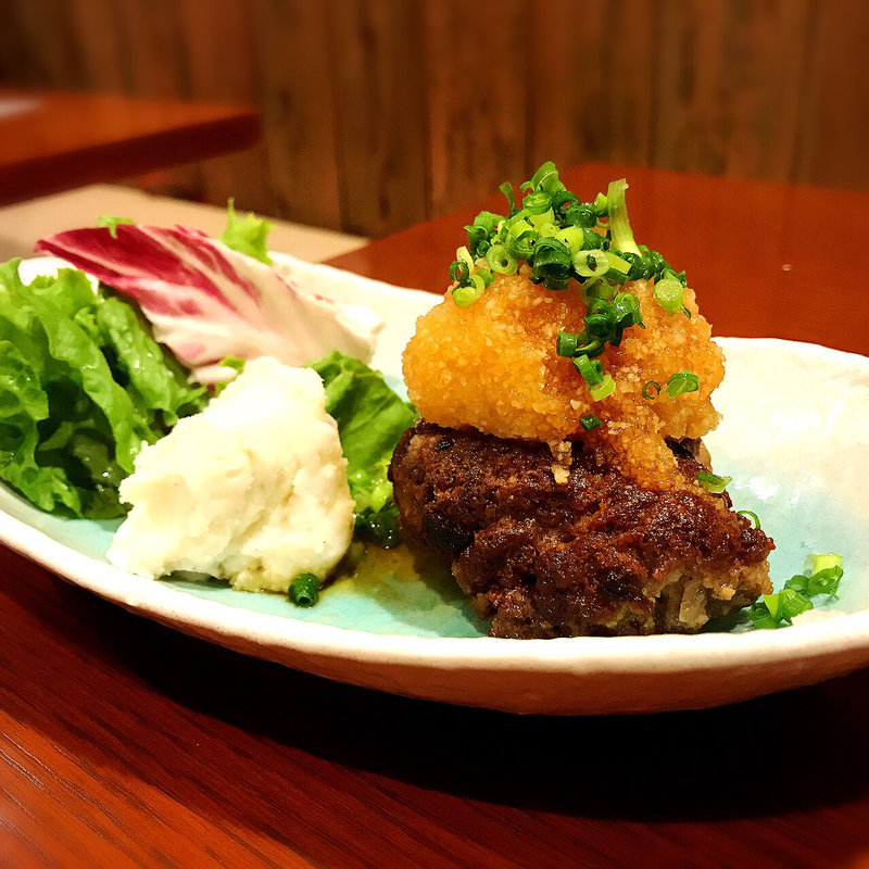 牛タン屋さんの手ごねハンバーグ(恵比寿 牛たん 英司)