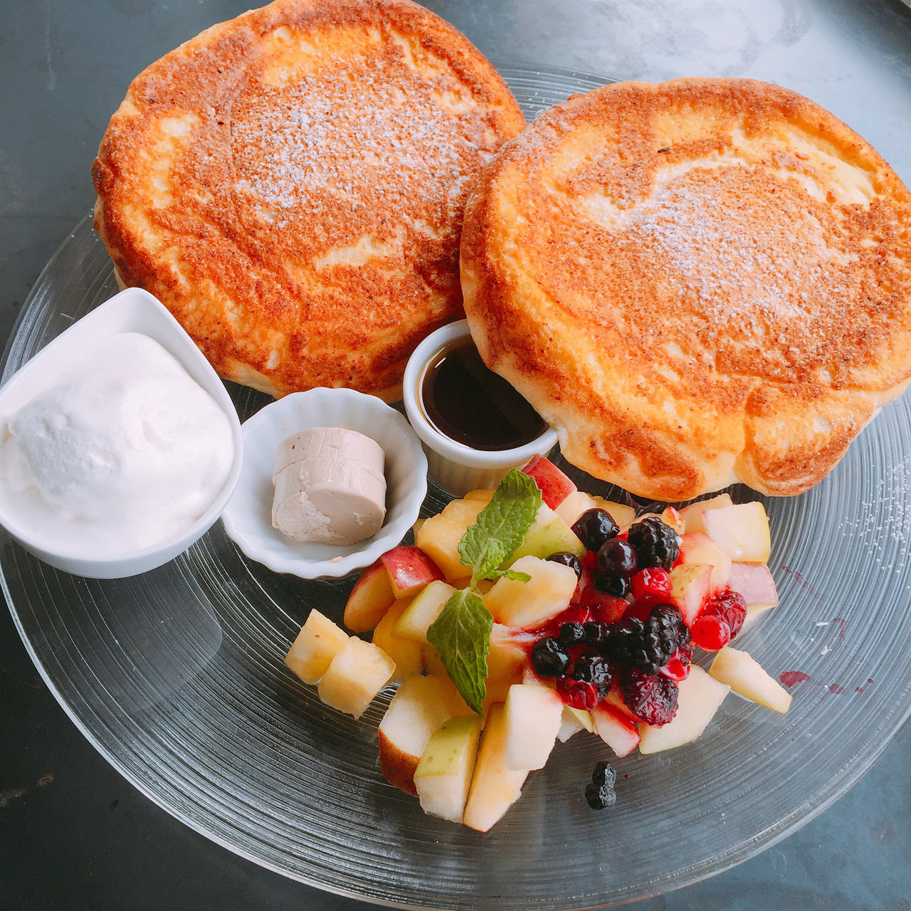 リコッタチーズのパンケーキ コマザワ パーク カフェ Komazawa Park Cafe の口コミ一覧 おいしい一皿が集まるグルメコミュニティサービス Sarah