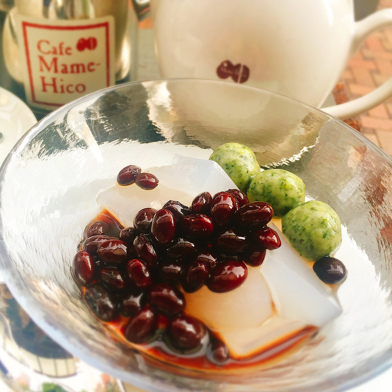 クロカン 6月限定よもぎもち(カフエマメヒコ 三軒茶屋店)