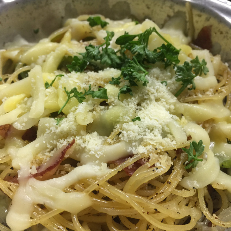 Italian sausage double cheese Pasta(BOXX Coffee & X-presso)