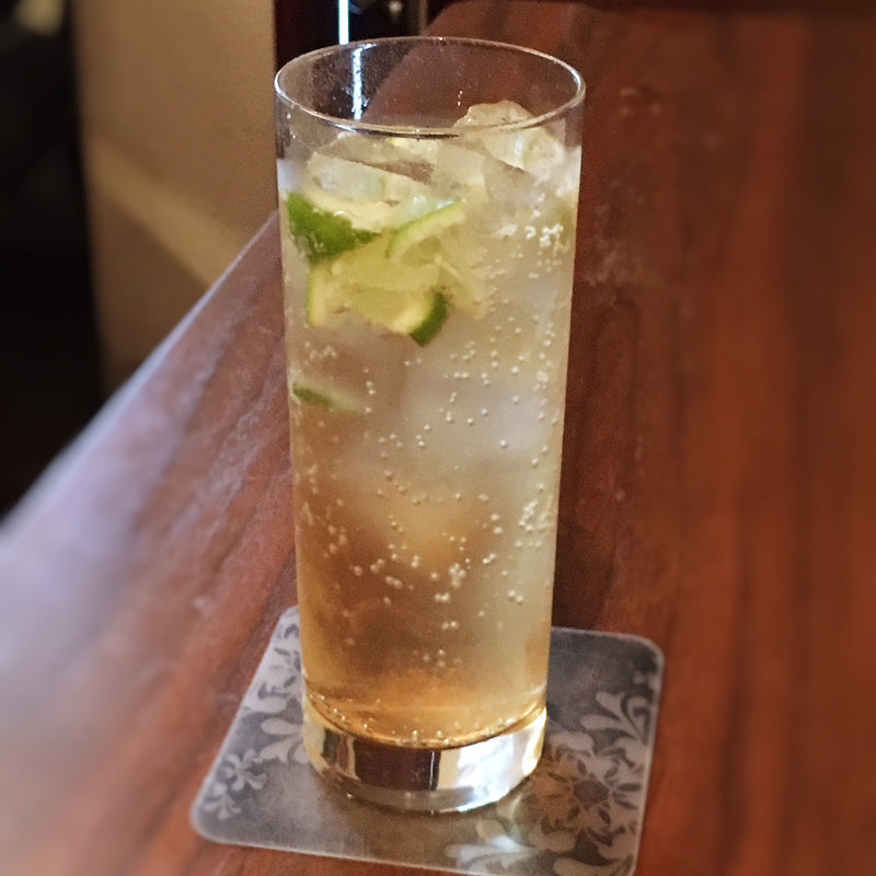 ライムジンジャー(ハンバーグ&チキン南蛮 MUGHETTO)