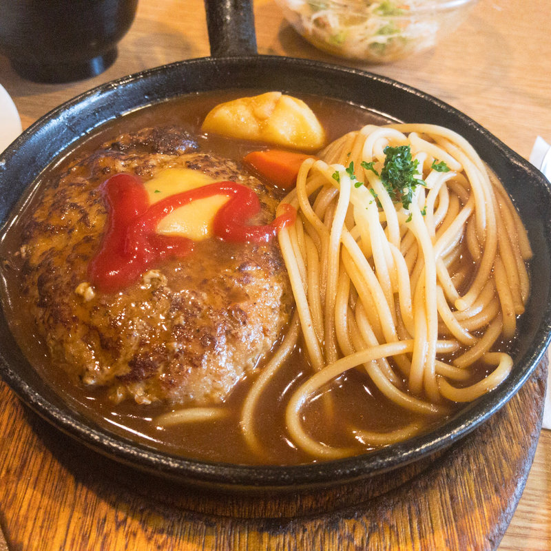 ランチ ハンバーグ デミグラスソース(まんだりん )