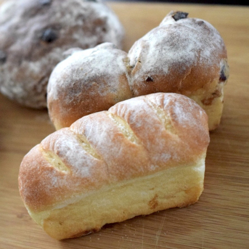 白豆とクリームチーズのパン(パン・ド・ラサ)