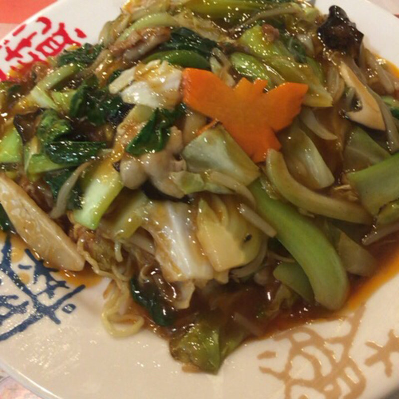 四川あんかけ焼そば(西楼厨)