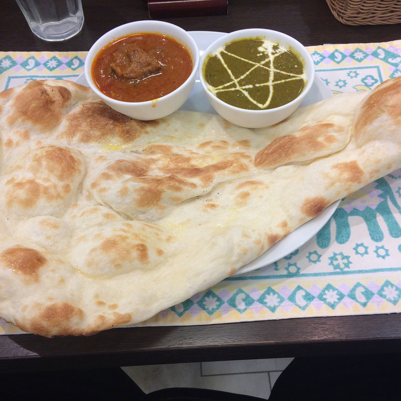 2種のカレーセット(スパイスガーデン<イートイン>)