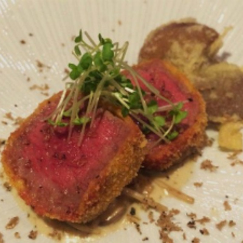 鹿児島産熟成肉のカツ(京松蘭はなれ （キョウショウランハナレ）)