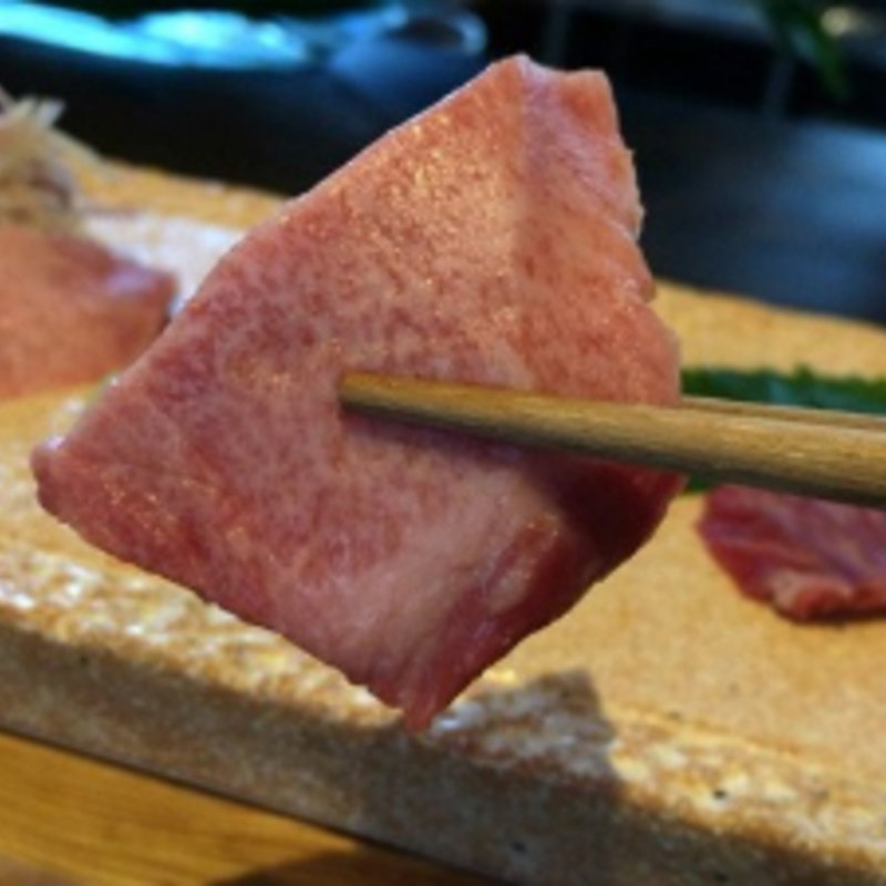 和牛タン、ハラミの刺身(京松蘭はなれ （キョウショウランハナレ）)