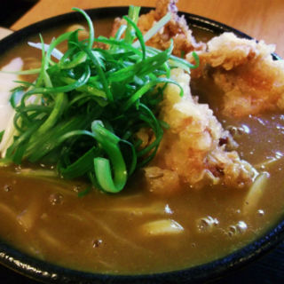 とり天カレーうどん(三ツ島真打)