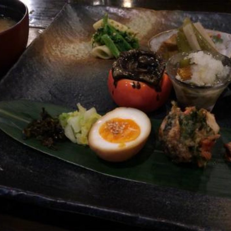 月替りの田舎御膳(Cafe 婆沙羅かえる堂)