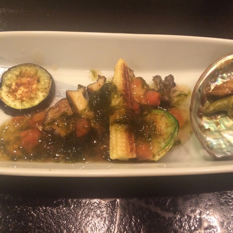 鮑(レストラン「ロワール」 フレンチ)