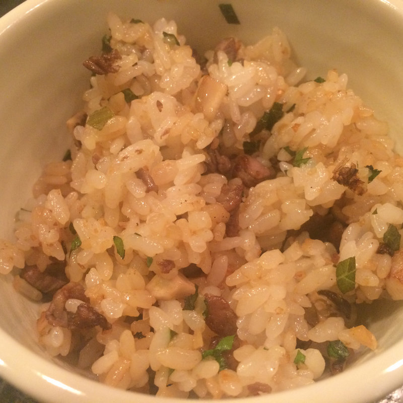 ガーリックライス(レストラン「ロワール」 フレンチ)