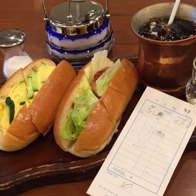 ホットドッグセット(コーヒーショップいづみ)