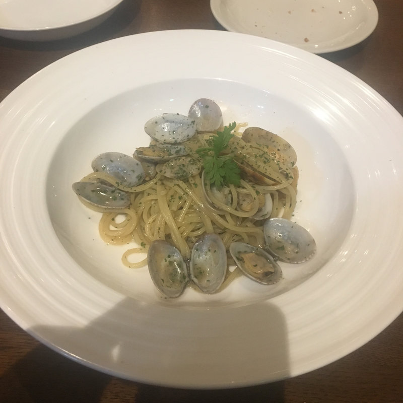 あさりのペペロンチーノ(Brochette)