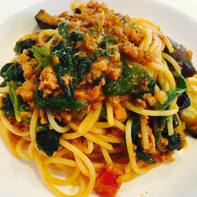 ミートスパ♡(ガスト)