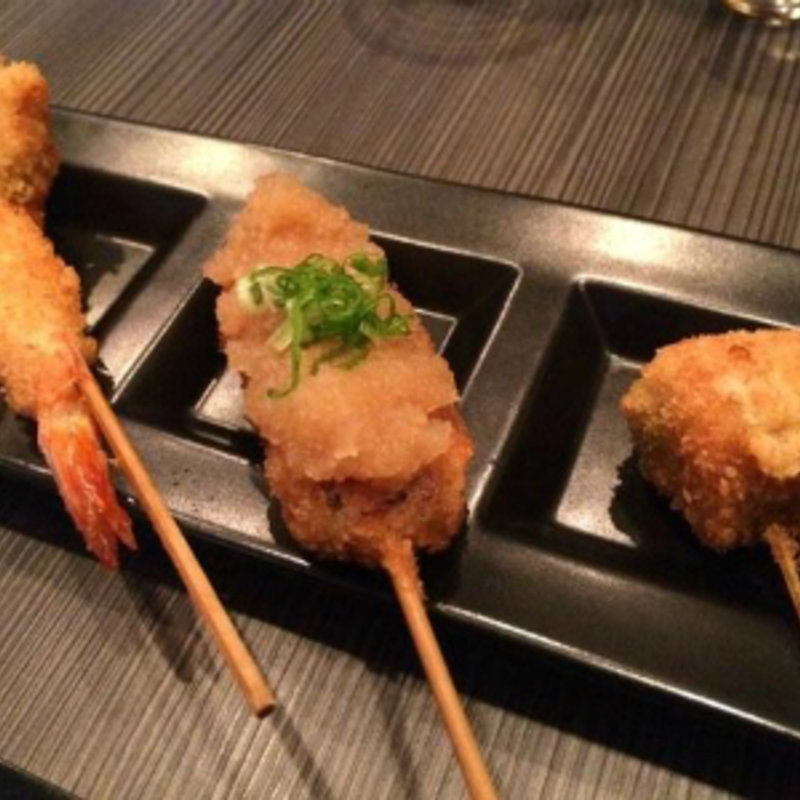 串揚げ6本セット(串揚げ料理 みや田)