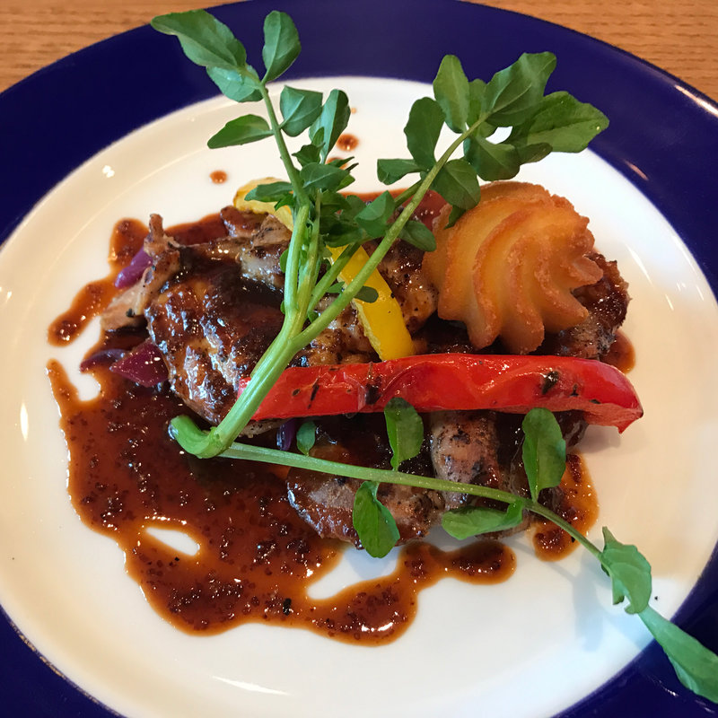 地鶏のグリル マスタードソース(イタリアンBUZZ GARDEN 上野店)