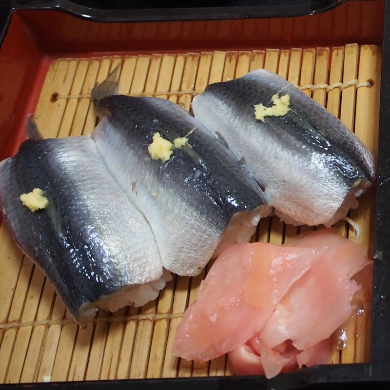 ままかり寿司(道の駅レストセンター　あわくらんど　レストラン )