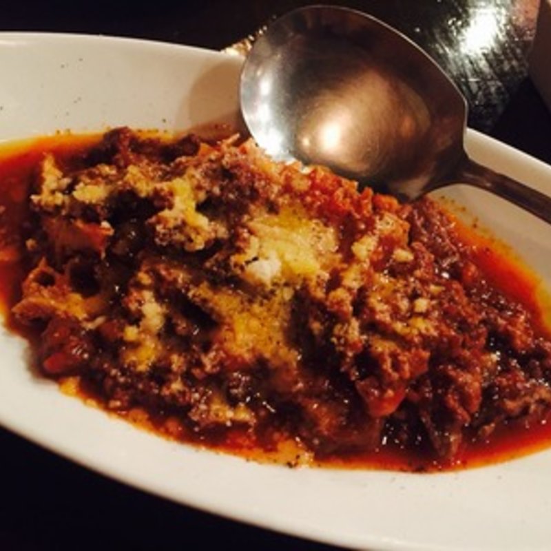 牛すじとトリッパのトマト煮込み(勘之丞)