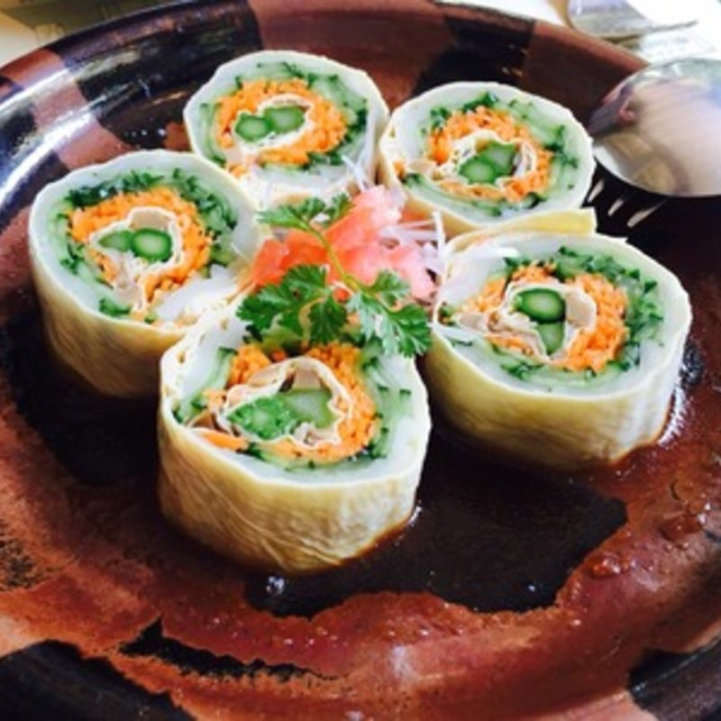 湯波と干瓢のサラダ(明治の館 （メイジノヤカタ）)