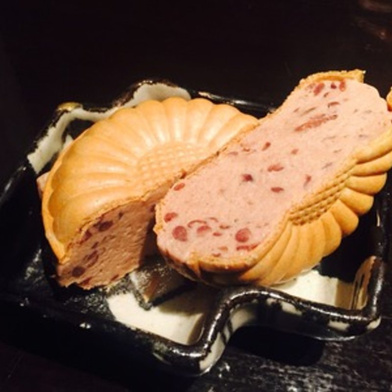 小豆最中アイス(和食とお酒 きいろ 青山店)