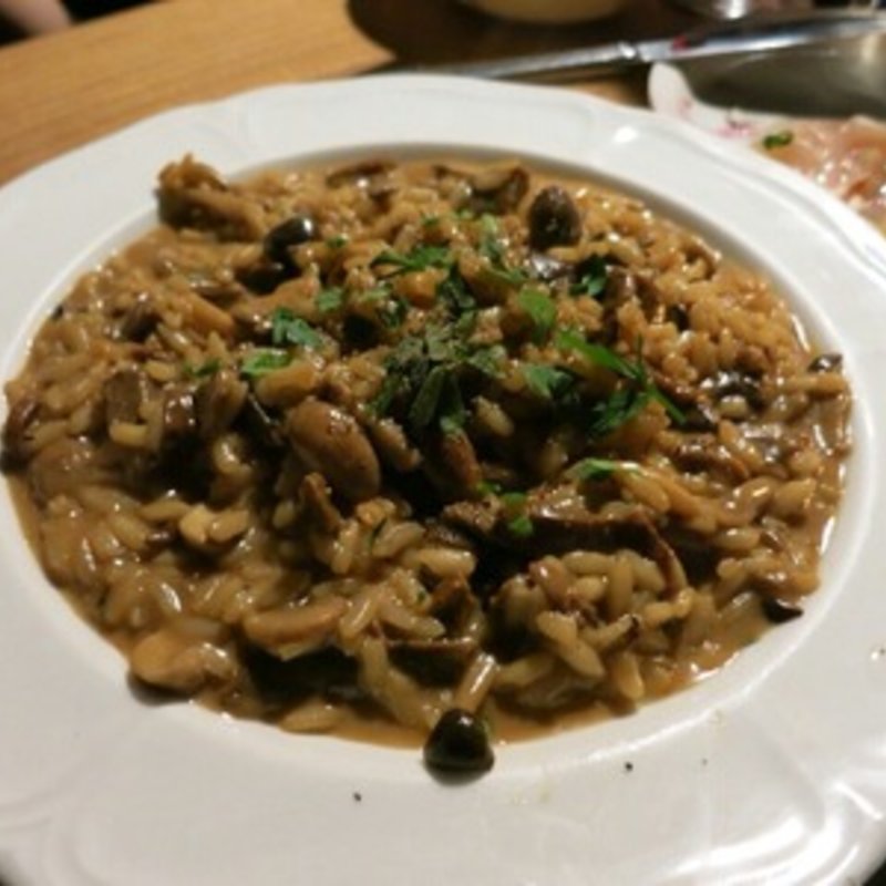 ポルチーニのリゾット(UOKIN PICCOLO 銀座店 （ウオキン ピッコロ）)