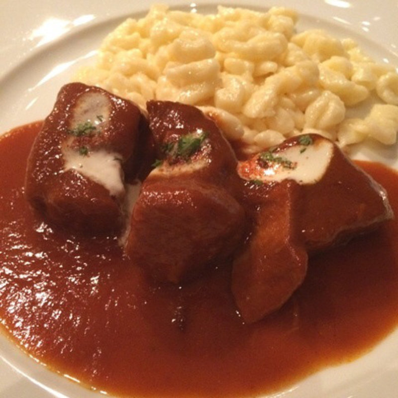 メニューⅡのショートコース(銀座ハプスブルク・ファイルヒェン)