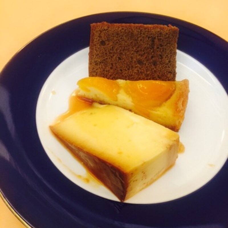 デザートの3種盛り合わせ(ブラッスリー ドンピエール)