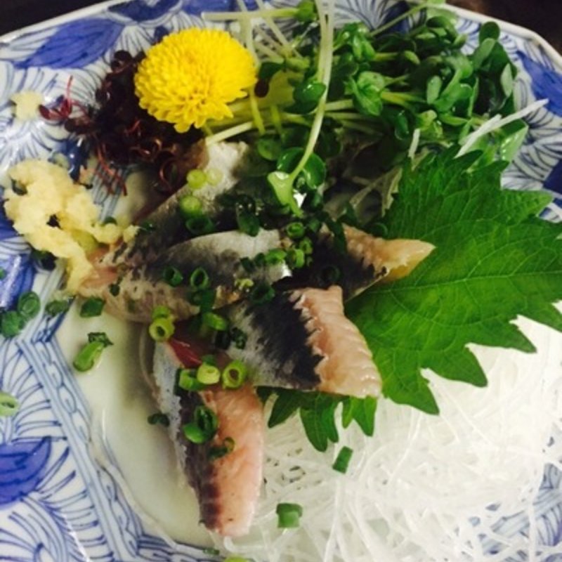 鰯の刺身(北畔)