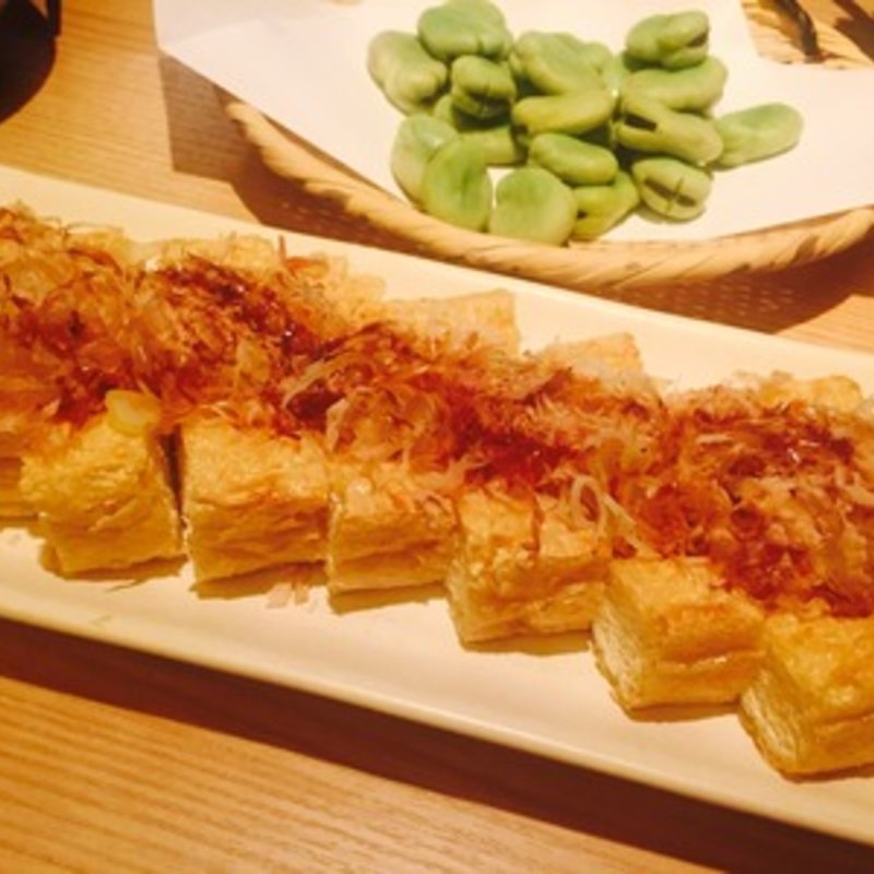 栃尾の油揚げ（一枚盛）(長谷川 西新橋店 )