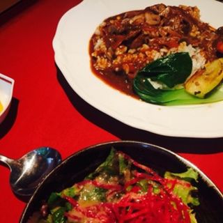 牛彩特製ビーフストロガノフセット(青山 牛彩)