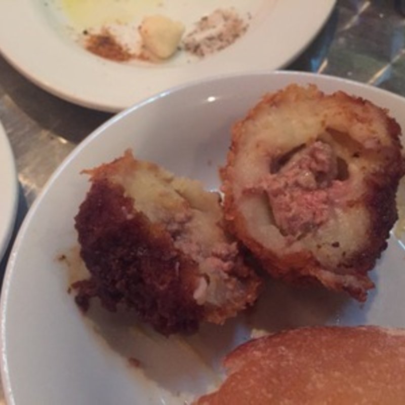 フォアグラと男爵芋のクロケッタ(グッドミート・バル )