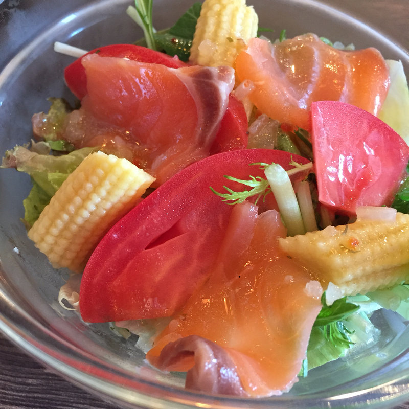 ランチサラダ(トレオット西院店)