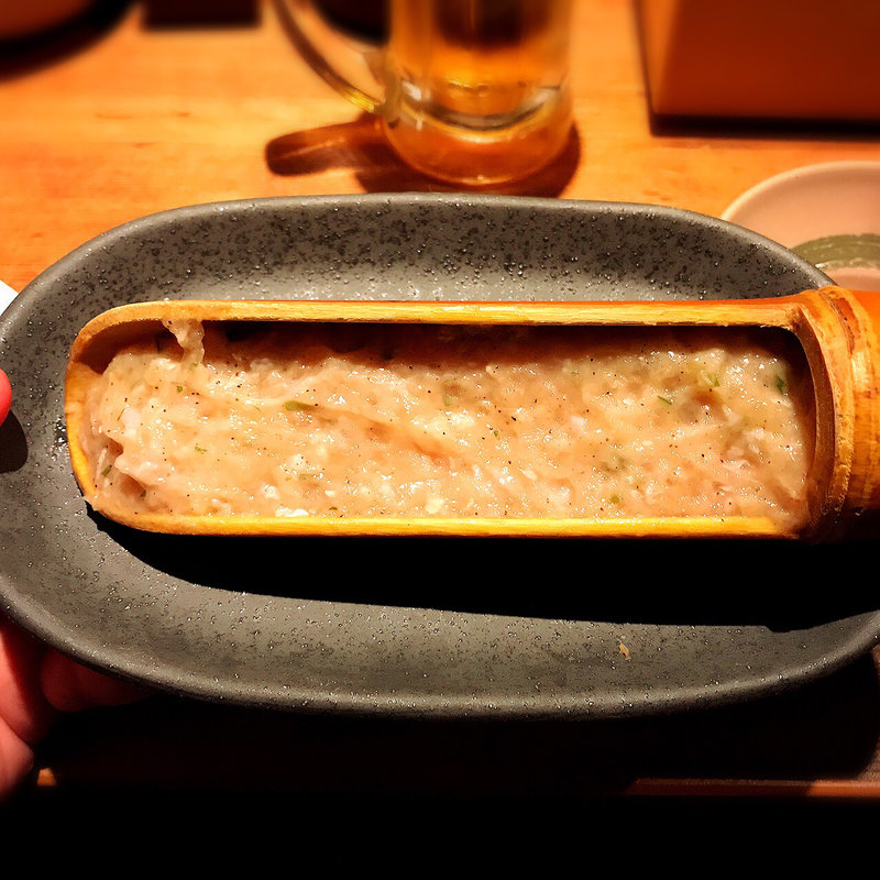 竹筒鶏つみれ(しゃぶしゃぶ温野菜 中目黒店)