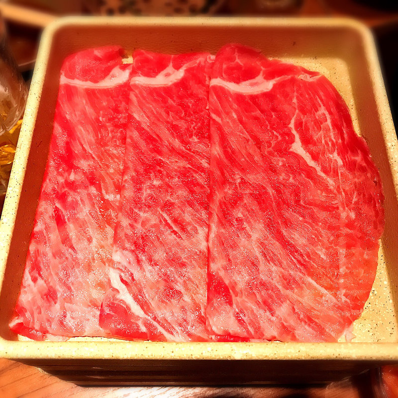 温野菜牛肩ロース（北米産）(しゃぶしゃぶ温野菜 中目黒店)