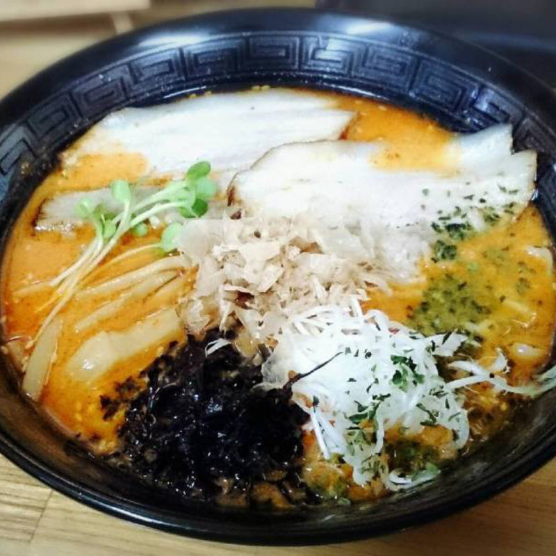 納豆ラーメン(鬼がらし )