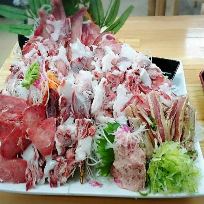 まぐろの頭定食(みなと市場 小松鮪専門店 （コマツマグロセンモンテン）)