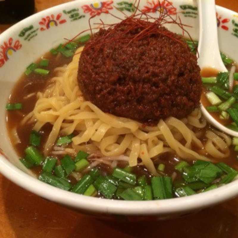 台湾ラーメンの赤(台湾ラーメン大吉)