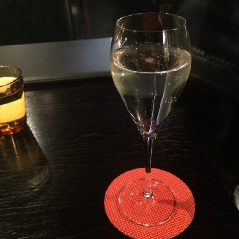 発泡性の日本酒(ミワミヤ)