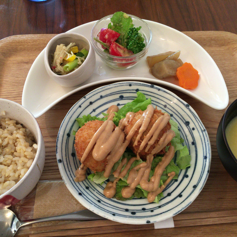 マクロビオティック ランチ(喫茶店 月待ち )