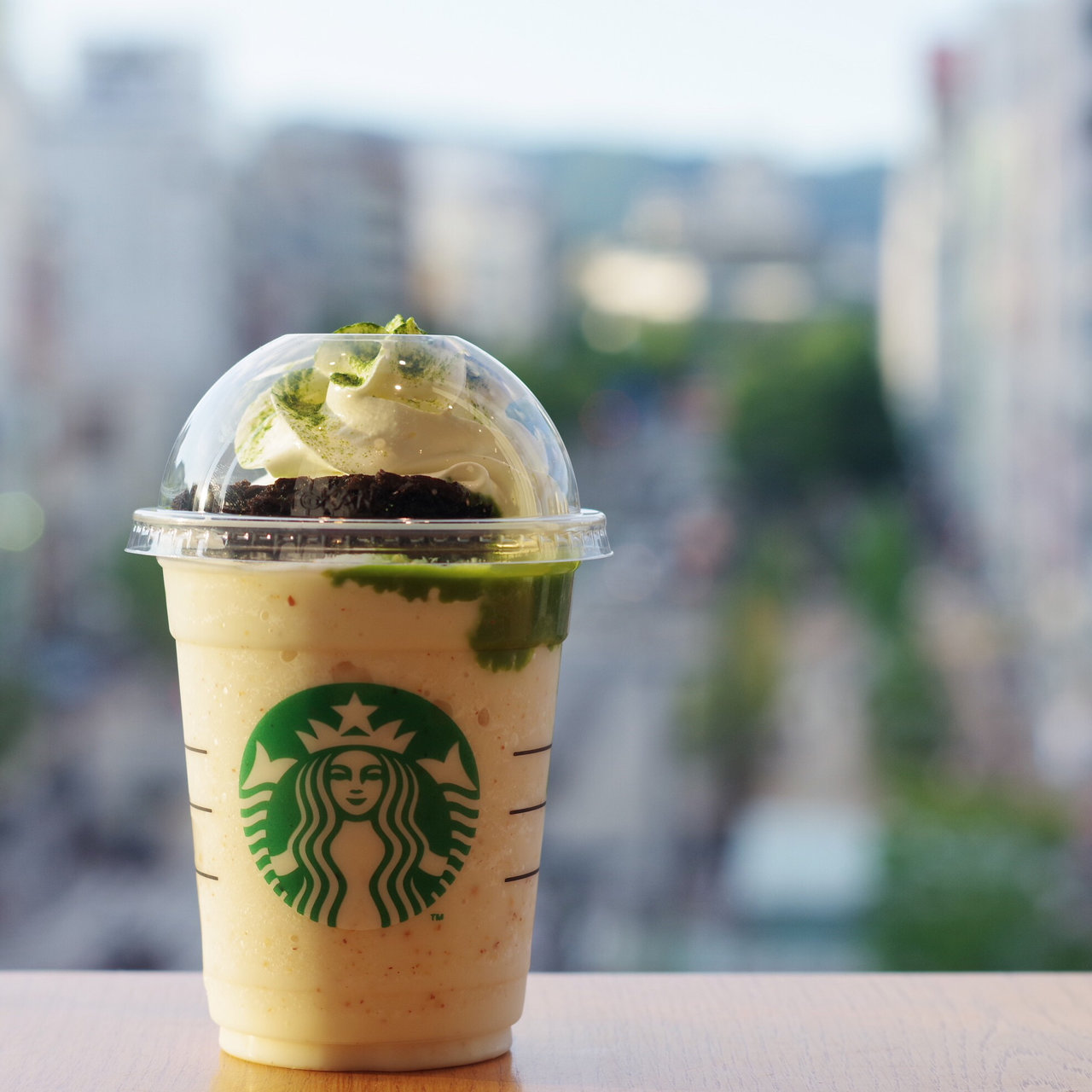 チョコレートケーキトップフラペチーノ With 抹茶ショット スターバックスコーヒー ピオレ姫路店 の口コミ一覧 おいしい一皿が集まるグルメコミュニティサービス Sarah