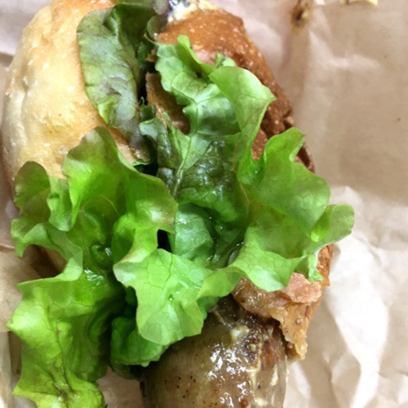 ホットドッグセット(クラフトビール酒場 BAK 堂島JCT.)