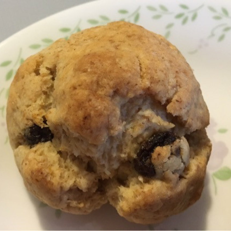 全粒粉のスコーン 有機レーズン(七穀ベーカリー )