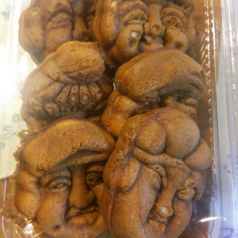 人形焼　七福神(名物人形焼 板倉屋)