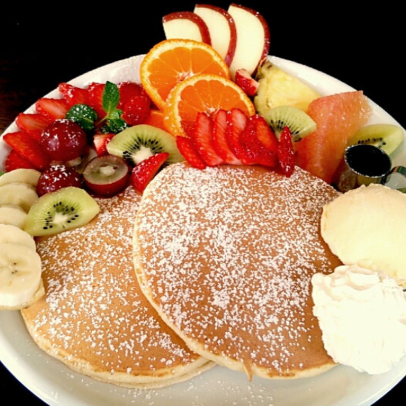 苺ほのかパンケーキ(フルーツキッチン ほのか （fruit kitchen 歩乃果）)