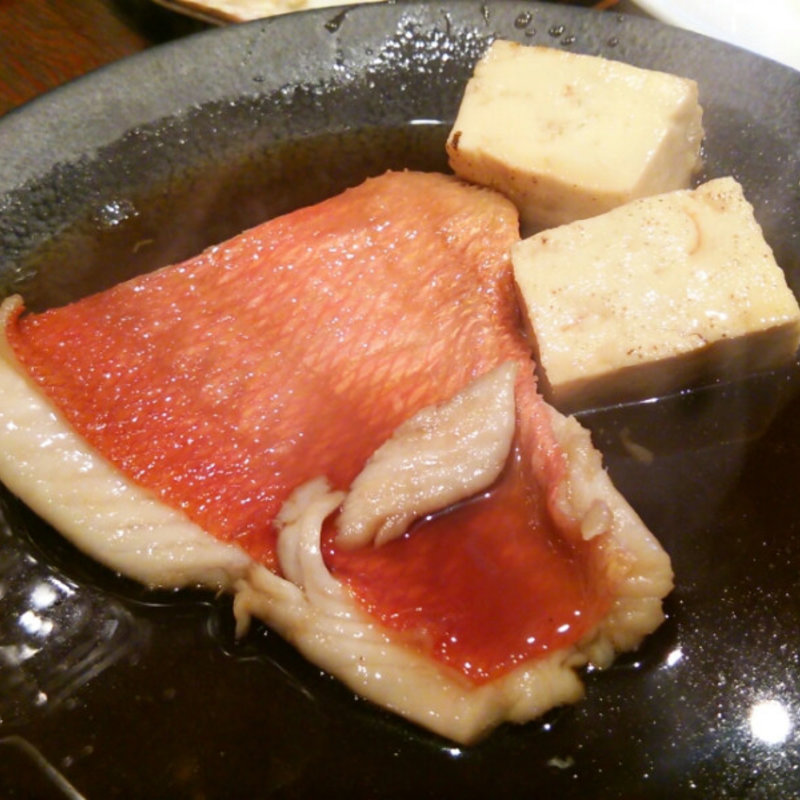 金目鯛の煮付け(幸梅　めがねや （コウバイ）)