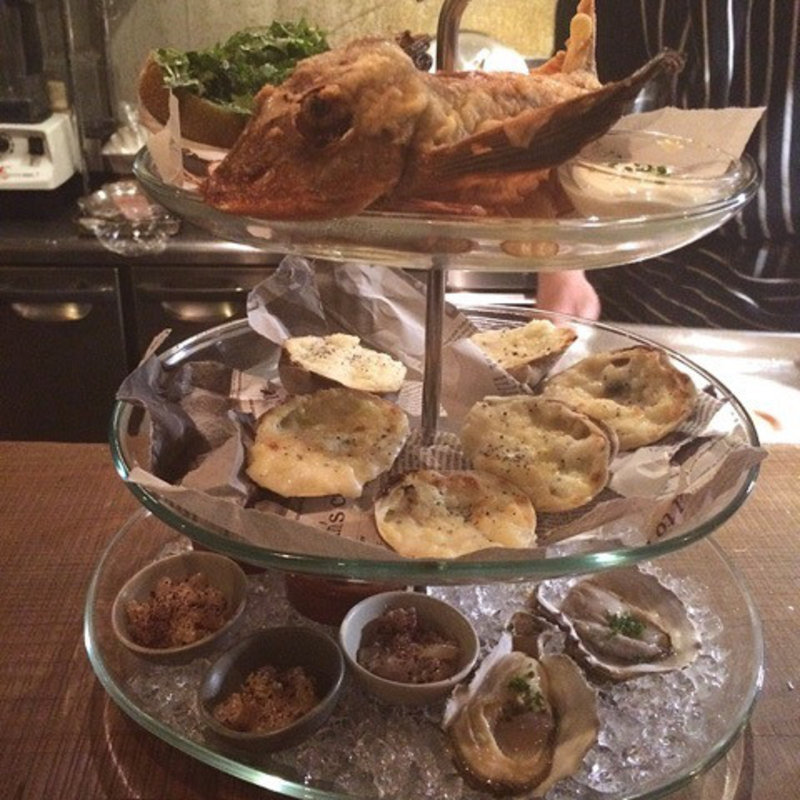 おまかせコース8000円(Salmon & Trout サーモン アンド トラウト)