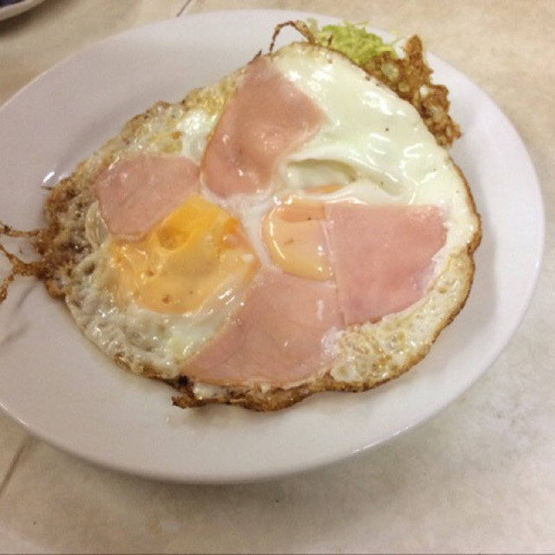 ハムエッグ(えびすや食堂 （ゑびす屋食堂）)