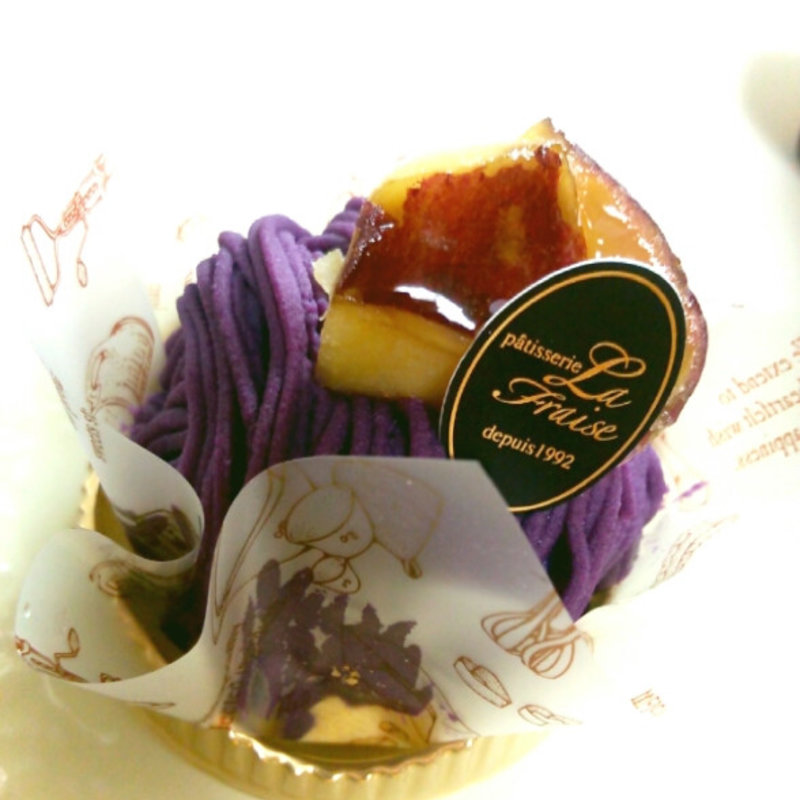 紫いものモンブラン(らふれーず豊津店)