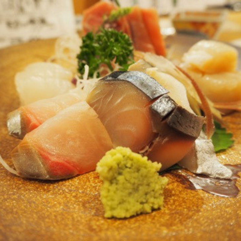 おまかせの刺身盛合せ(さしみや 山川水産)